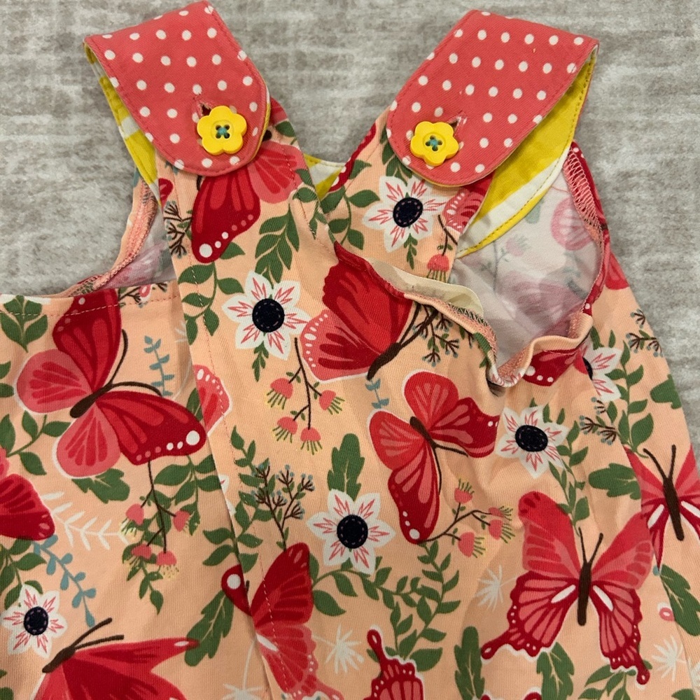 Matilda Jane Dress and Shorts Set - Red and Yellow EUC - Picture 4 of 5